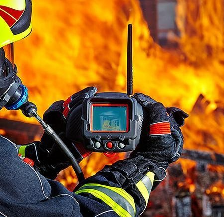 Thiết bị ảnh nhiệt dùng trong ứng phó cháy
